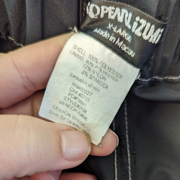 Pearl Izumi Cargo Padded Mountain Biking Cycling Men's Shorts XL Front Lace - Picture 7 of 7